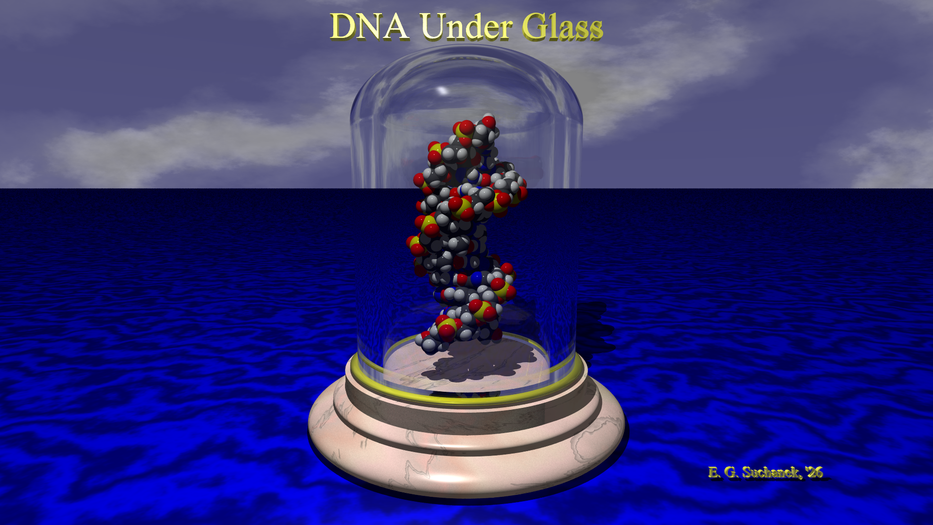 DNA Under Glass, 2026 crystal cut